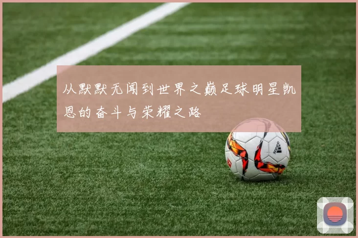 从默默无闻到世界之巅足球明星凯恩的奋斗与荣耀之路