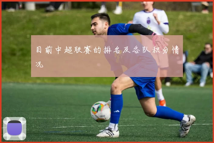 目前中超联赛的排名及各队积分情况