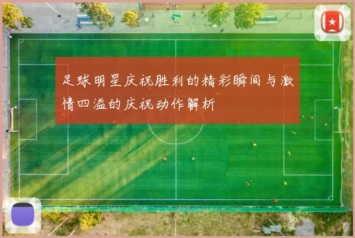 足球明星庆祝胜利的精彩瞬间与激情四溢的庆祝动作解析
