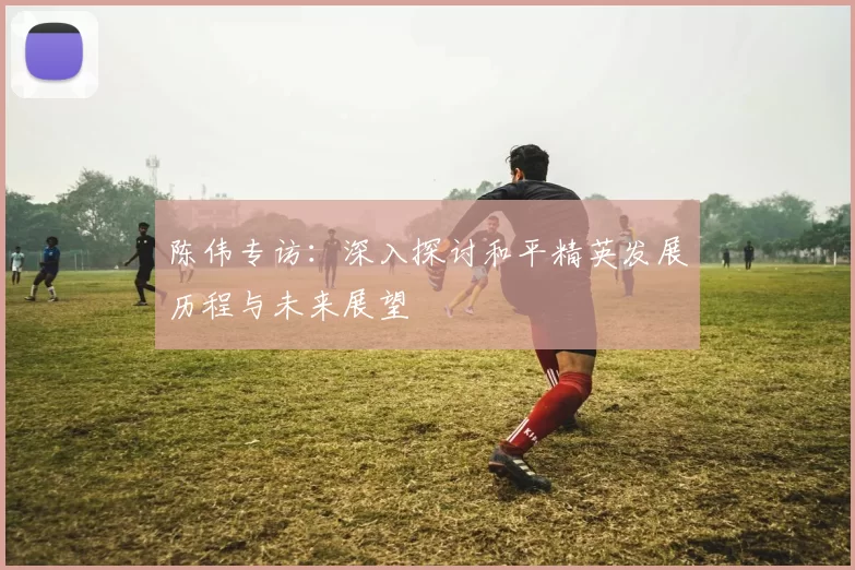 陈伟专访：深入探讨和平精英发展历程与未来展望